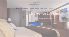 Desktop Screenshot of hoteletoile.com