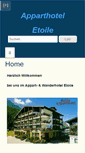 Mobile Screenshot of hoteletoile.ch